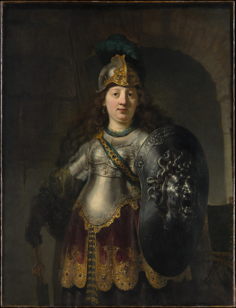 Bellona de Rembrandt, me lembrando a cada dia de que minha beleza é barroca.