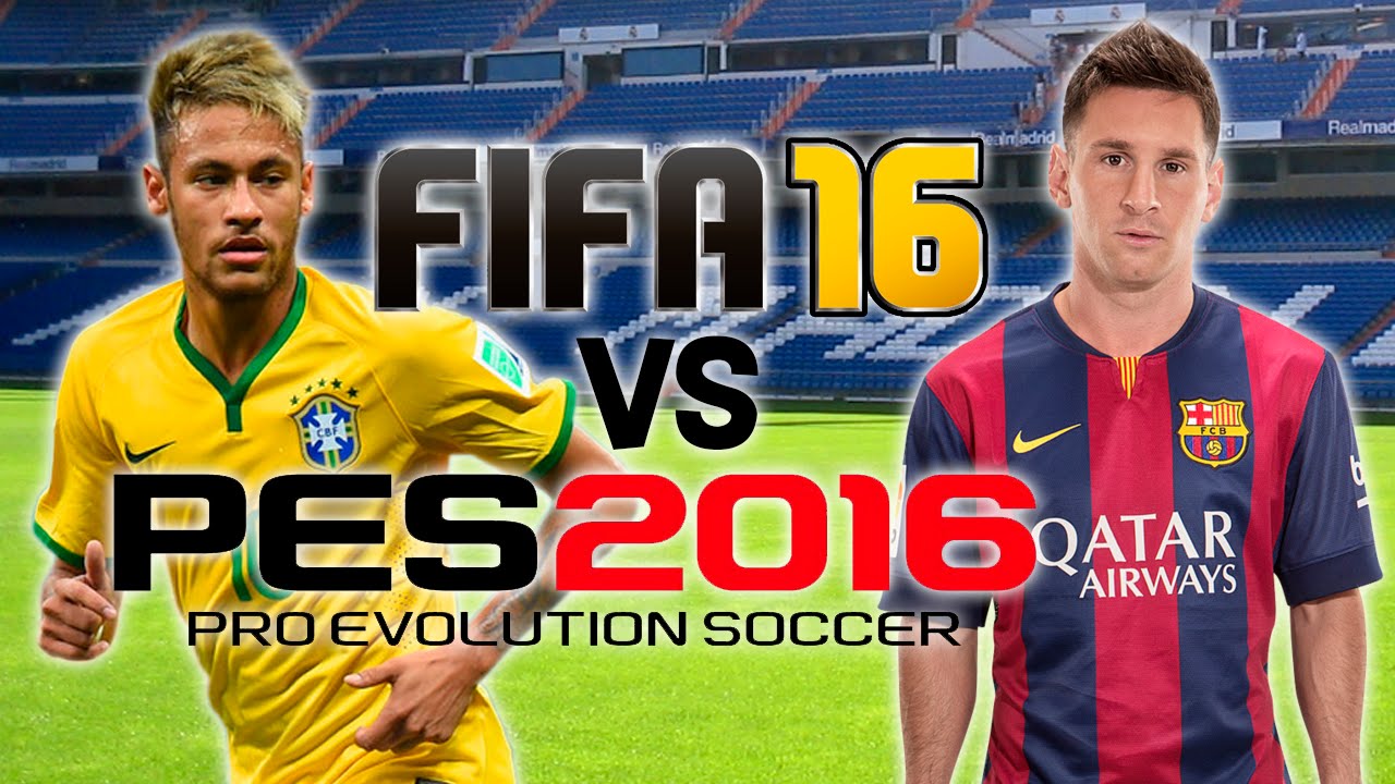 FIFA 16 ou PES 16?