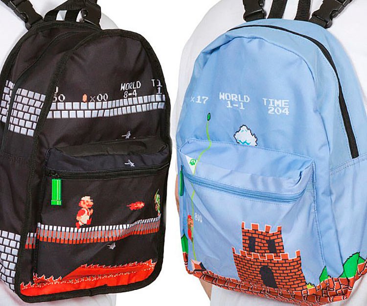 Mochila Super Mario Bros.