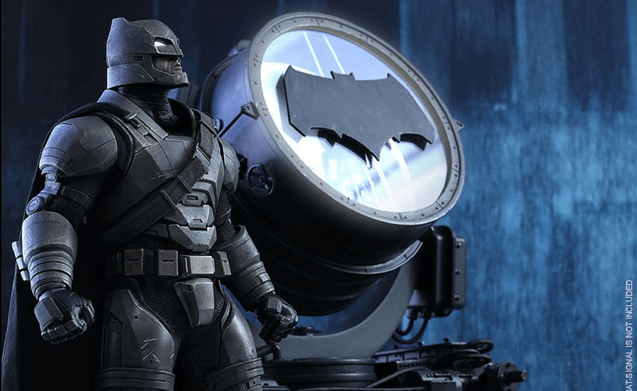 Divulgadas primeiras imagens do Armored Batman da Hot Toys