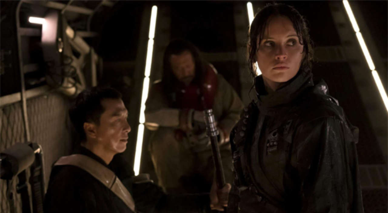 Jyn and Chirrut - Rogue One