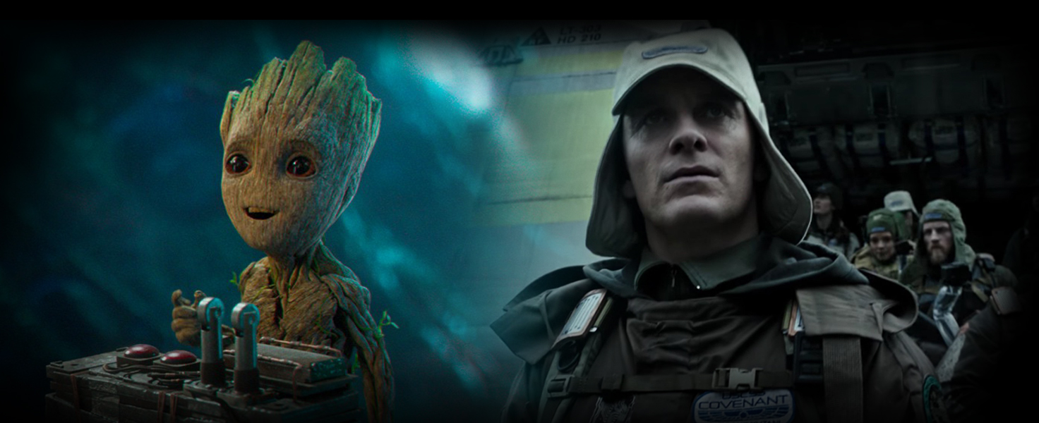 SAIU! Trailers de Alien: Covenant e Guardiões da Galáxia 2