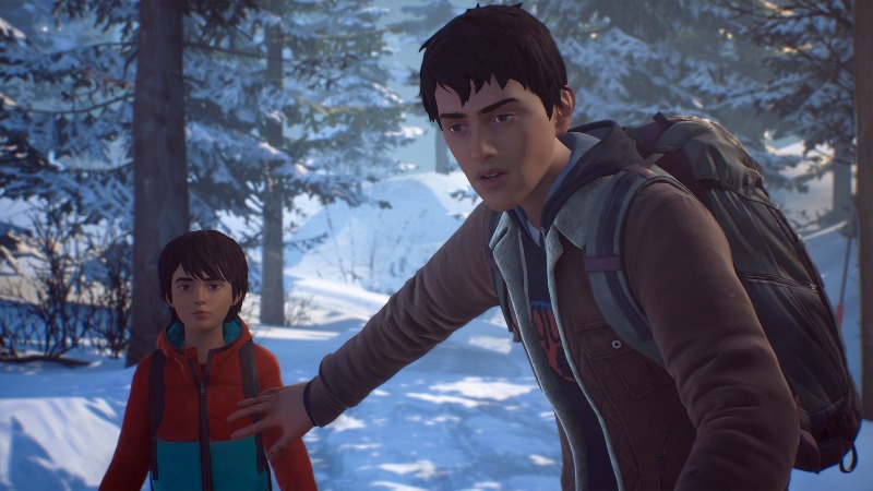 Os irmãos Daniel e Sean Diaz de Life is Strange 2