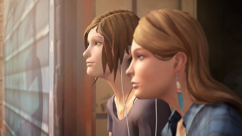 Rachel e Chloe em Life is Strange: Before the Storm